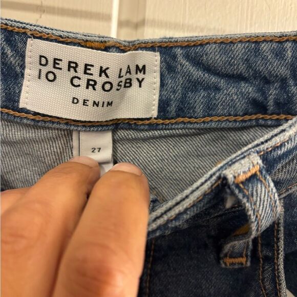 DEREK LAM 10 Crosby Women's Jeans high waist high rise Medium Wash - Picture 9 of 13